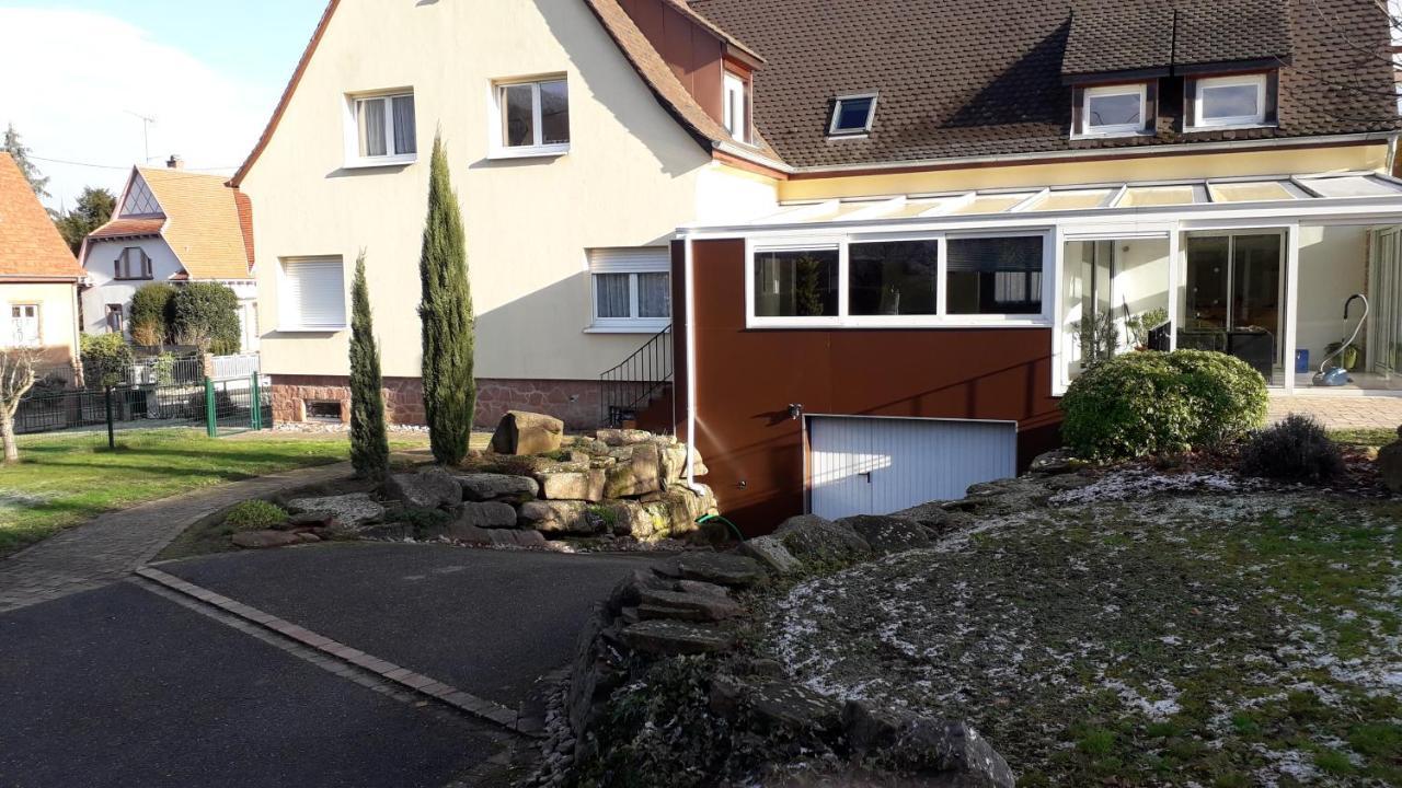 Villa/Appartement Au Coeur Des Vignes *** Barr Buitenkant foto